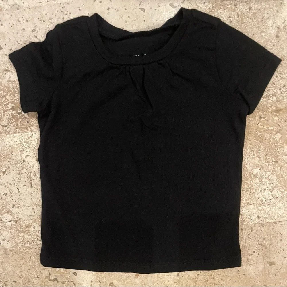 💕 3 for $15 New Harper Canyon Baby Girl’s Black Cotton T-Shirt